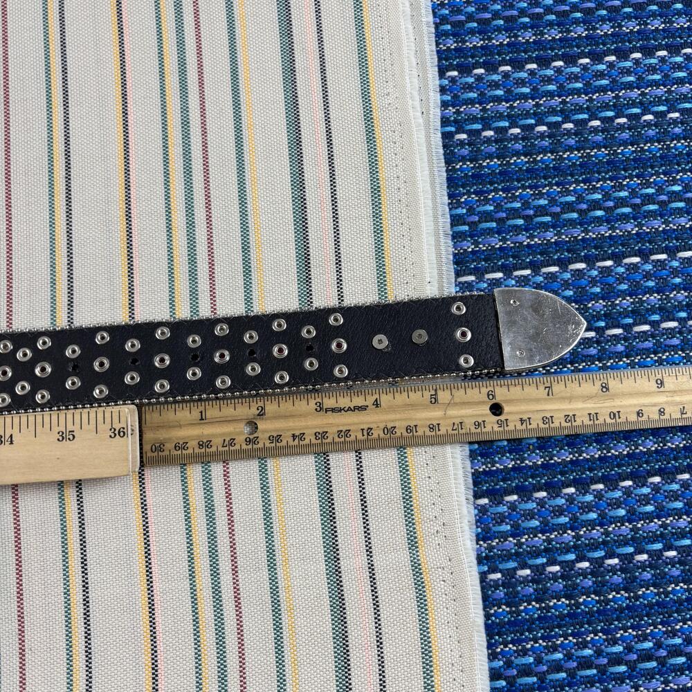 Wholesale By ATLAS Belt Womens Large Black Rhinestone Western Bling Studded - Picture 14 of 16
